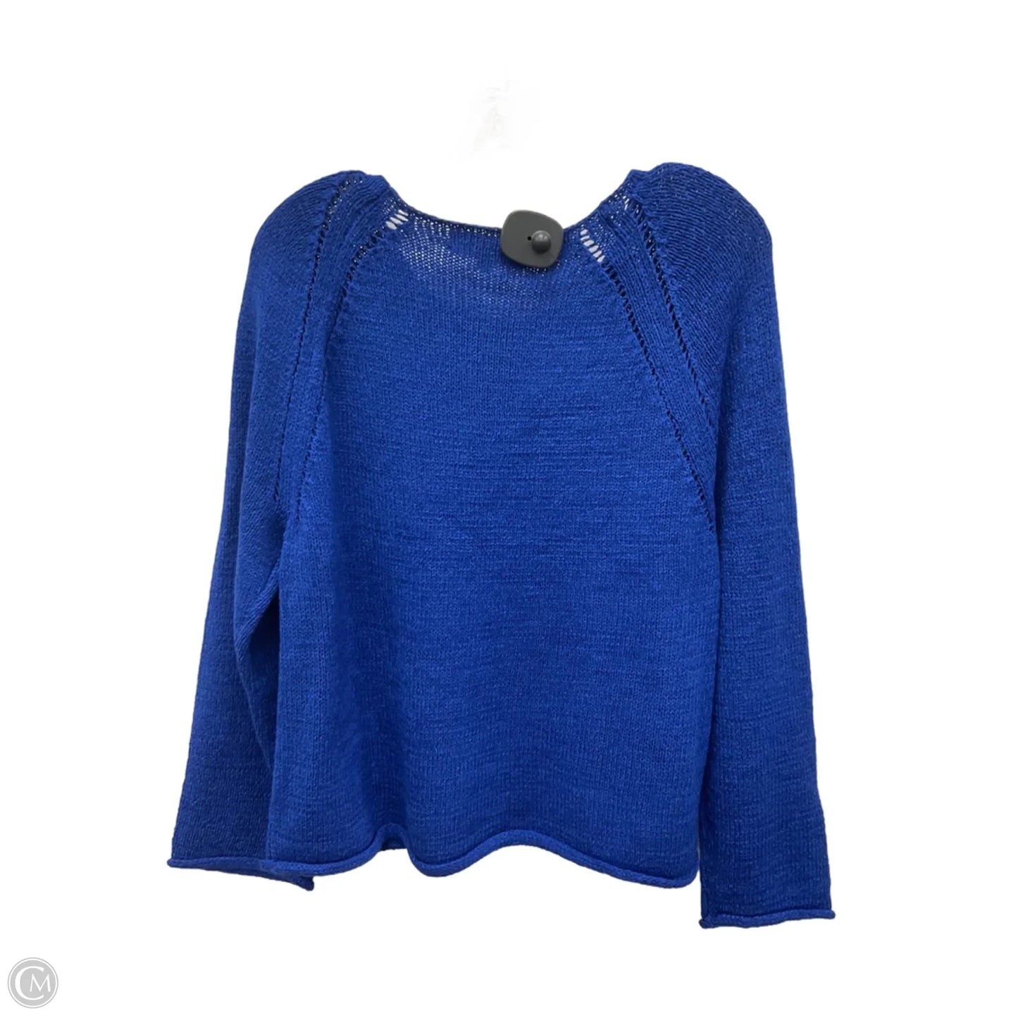 Sweater By Loft In Blue, Size: L