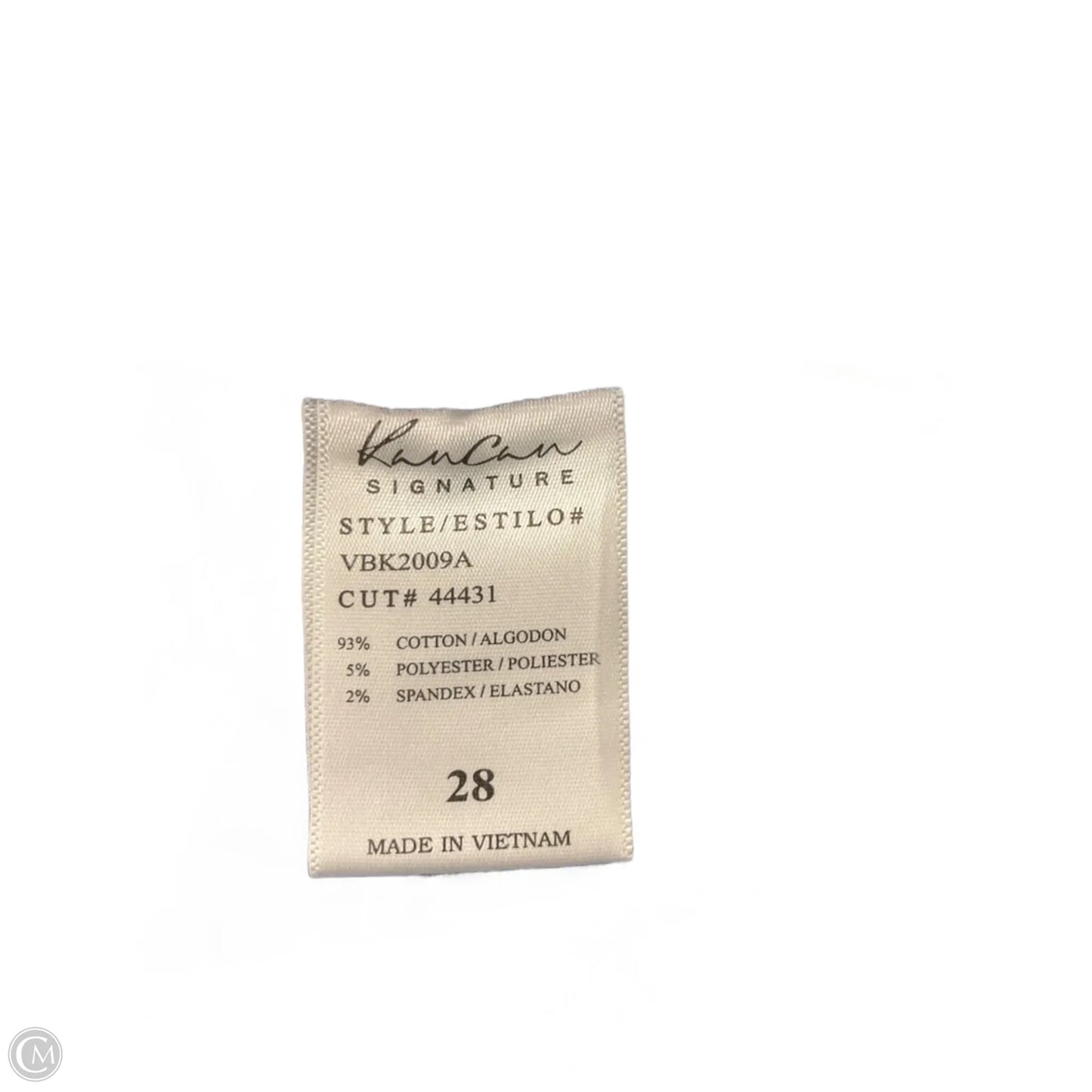 Jeans Straight By Kancan In Blue Denim, Size: 6