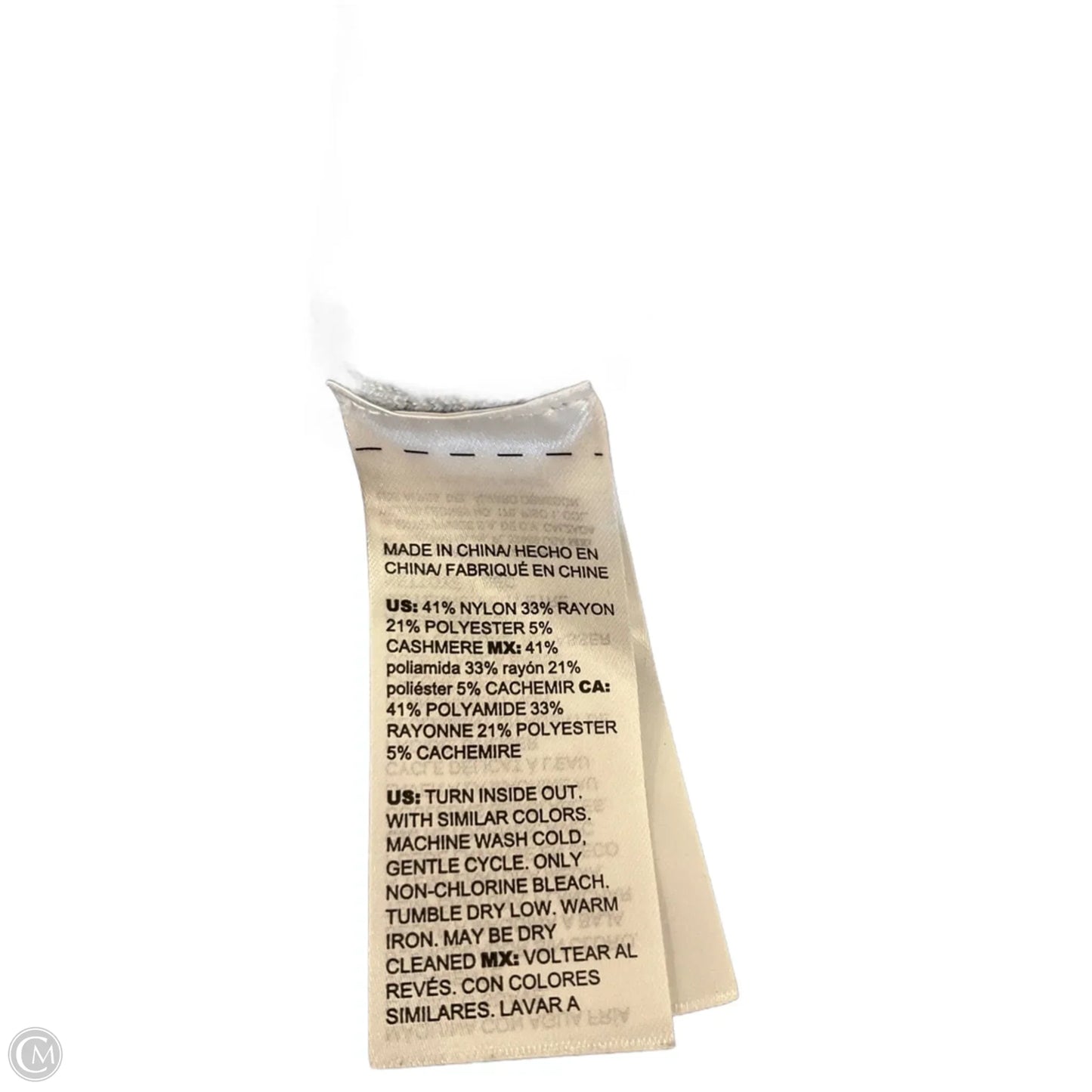 Top Long Sleeve By Chicos In Blue, Size: M