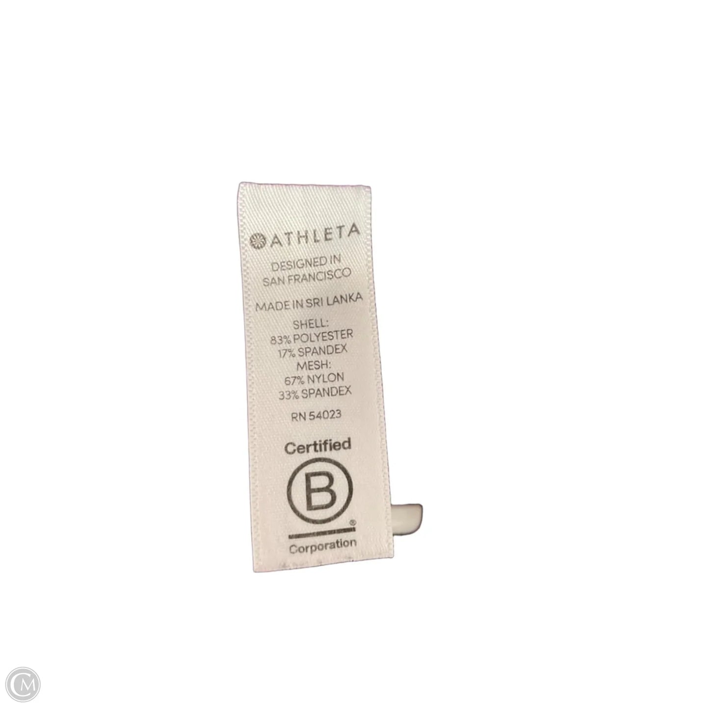 Athletic Leggings By Athleta In Maroon, Size: S