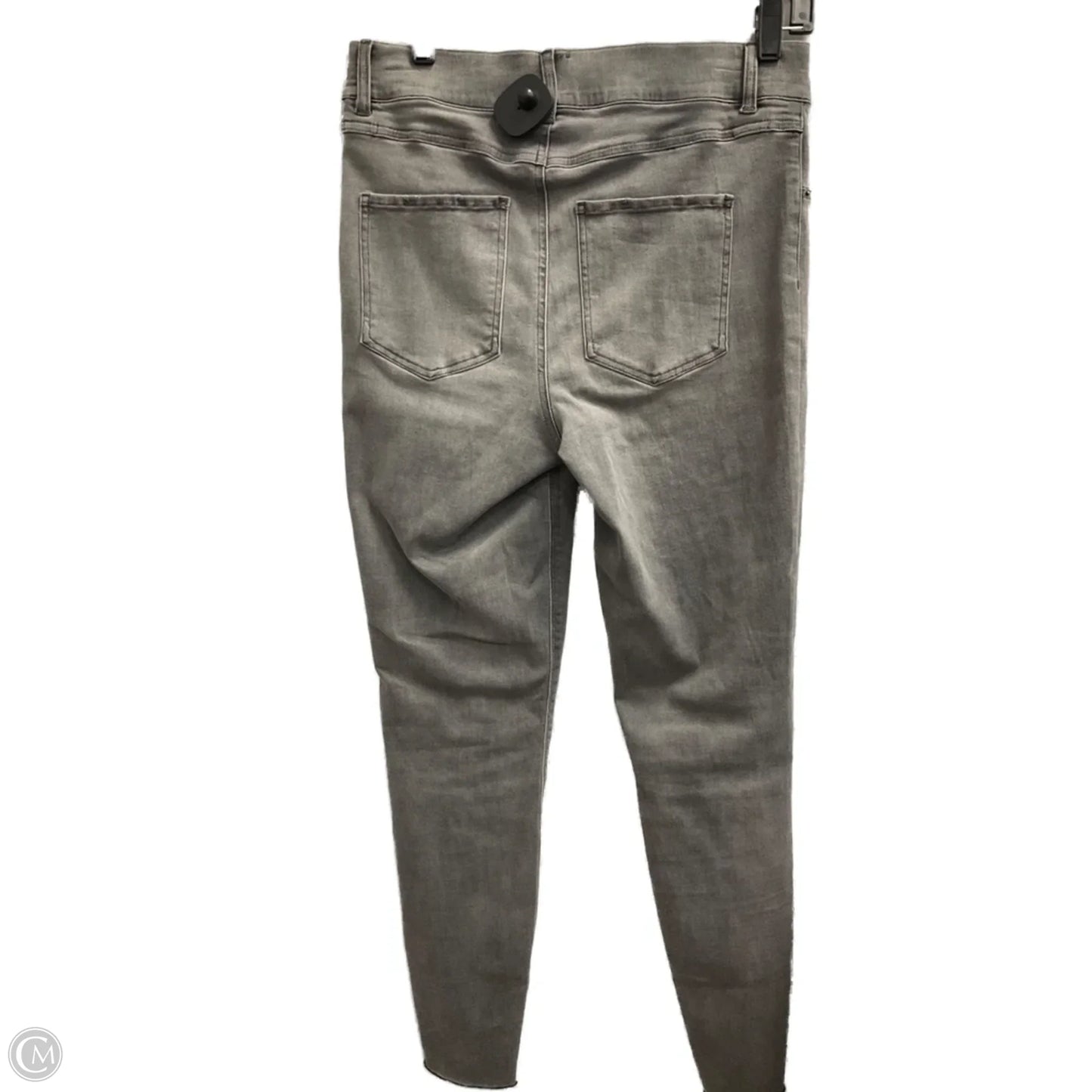 Jeans Skinny By Spanx In Grey, Size: L