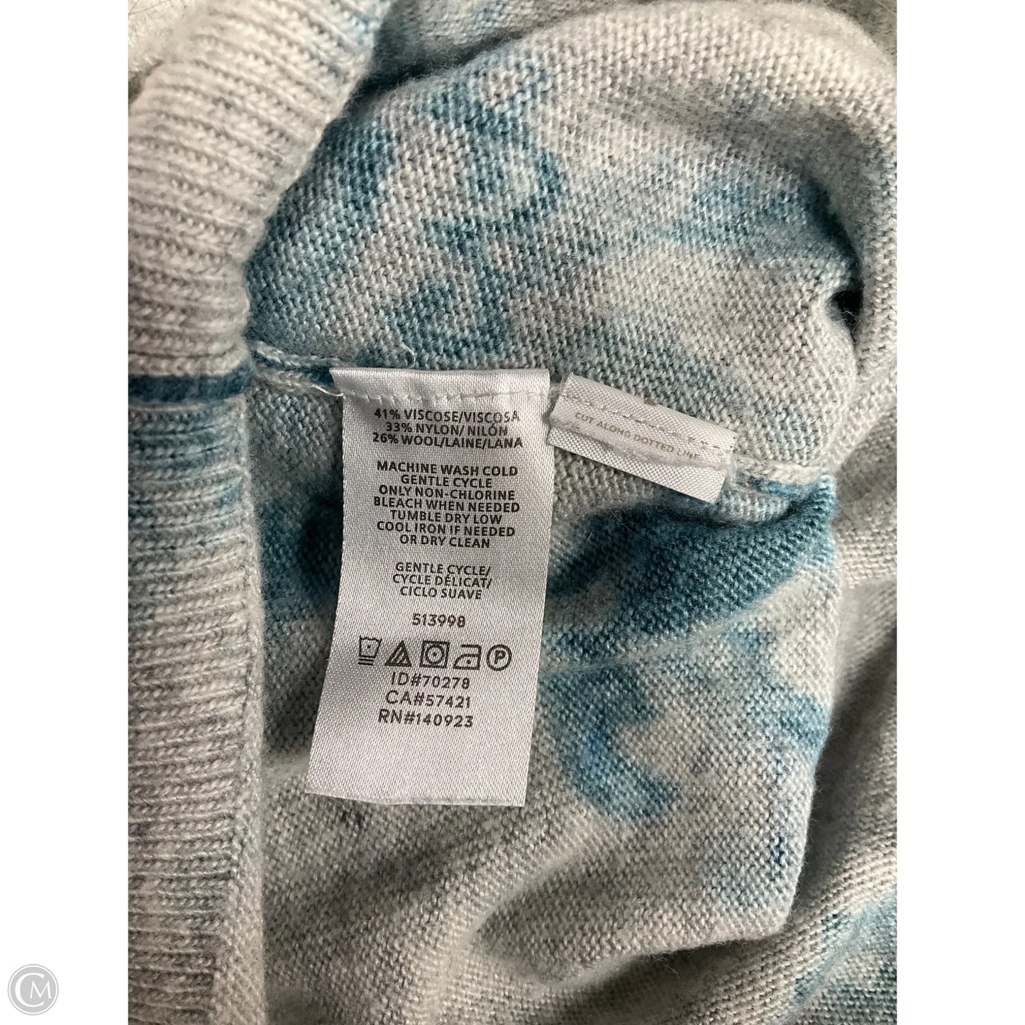 Top Long Sleeve By Loft In Floral Print, Size: Xs