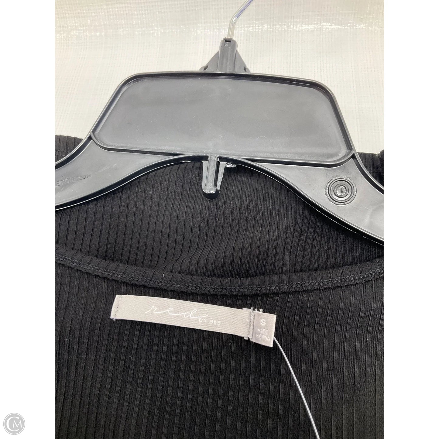 Top Long Sleeve By Red In Black, Size: S