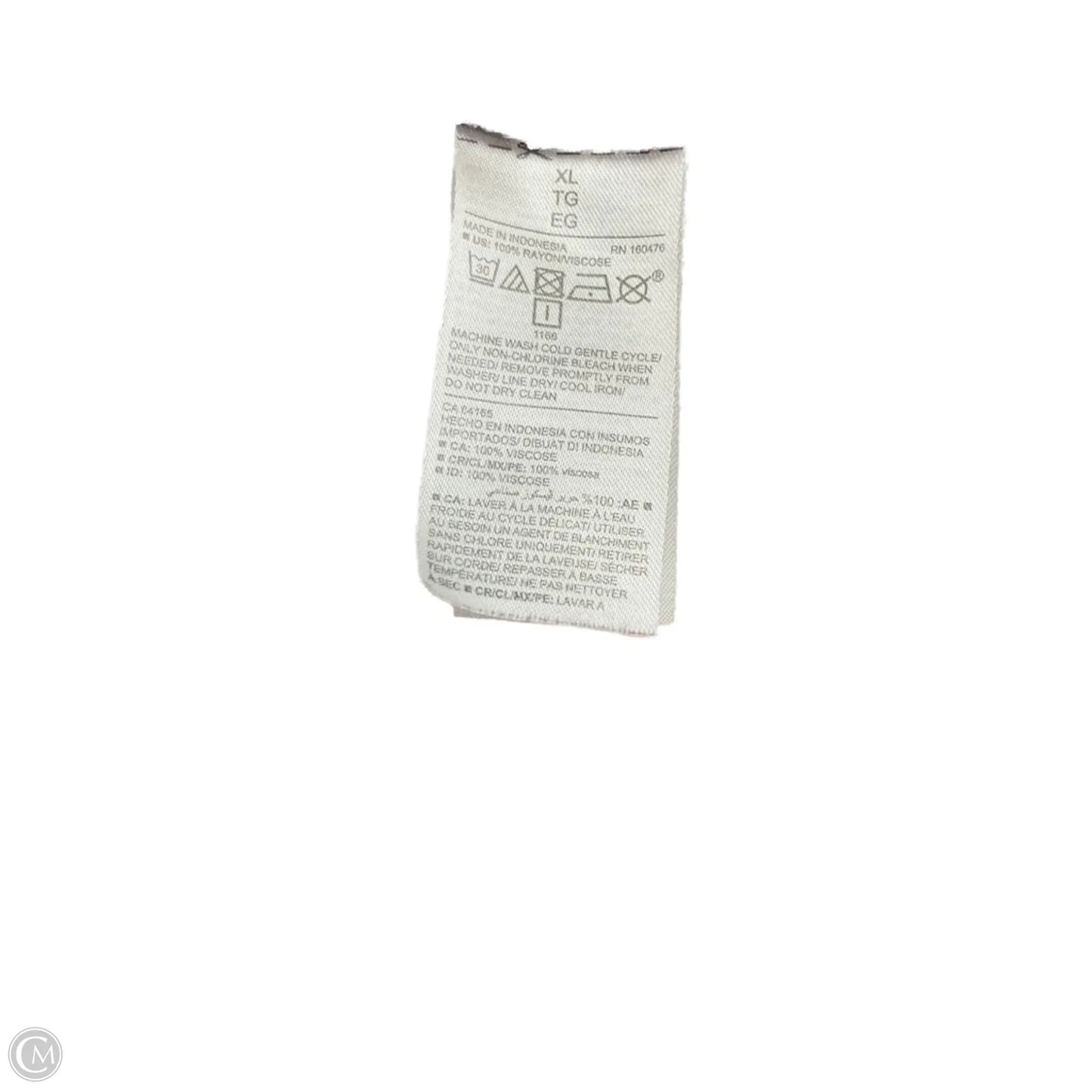 Top Long Sleeve By Old Navy In Animal Print, Size: Xl