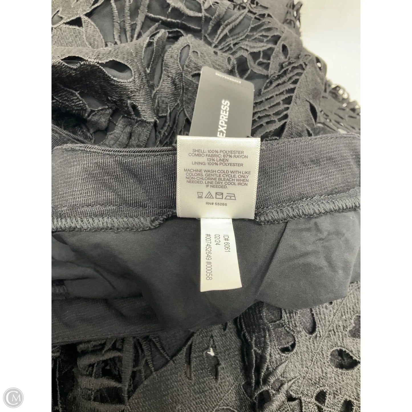 Pants Wide Leg By Express In Black, Size: 12