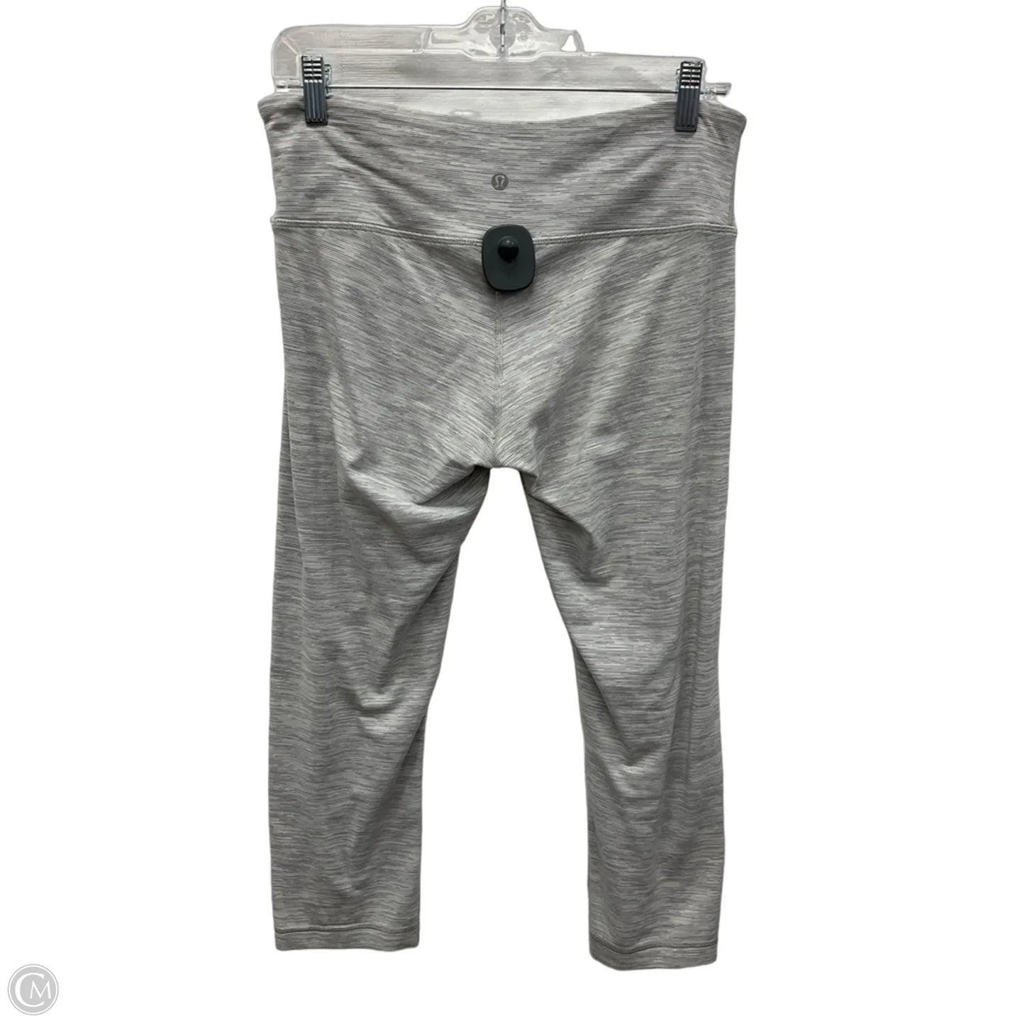 Athletic Capris By Lululemon In Grey, Size: 8
