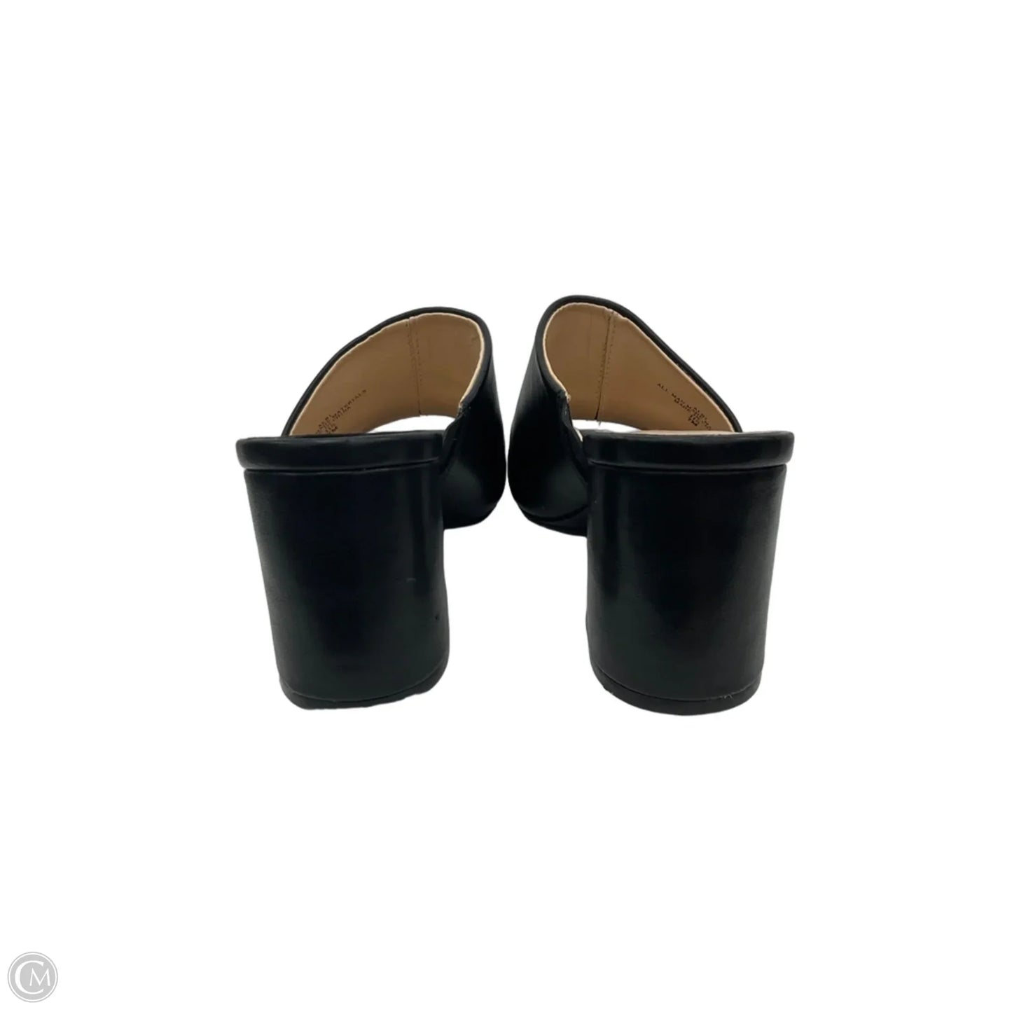 Shoes Heels Block By Adrienne Vittadini In Black & Tan, Size: 7
