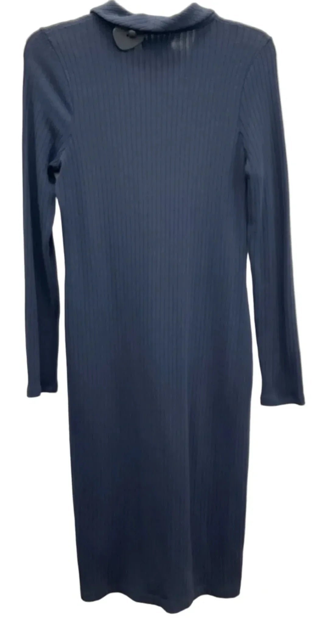 Dress Casual Midi By Madewell In Blue, Size: Mp