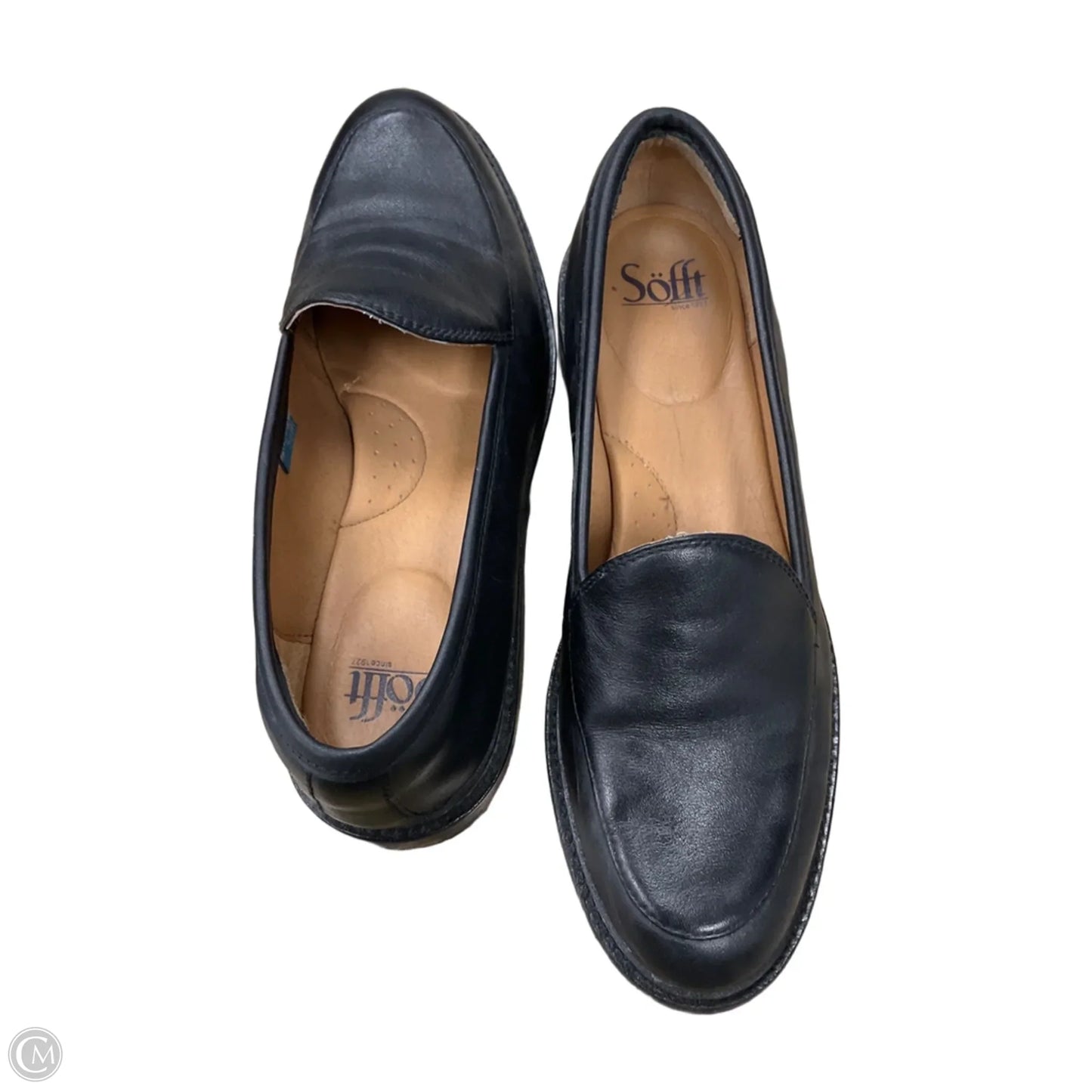 Shoes Flats By Sofft In Black, Size: 9