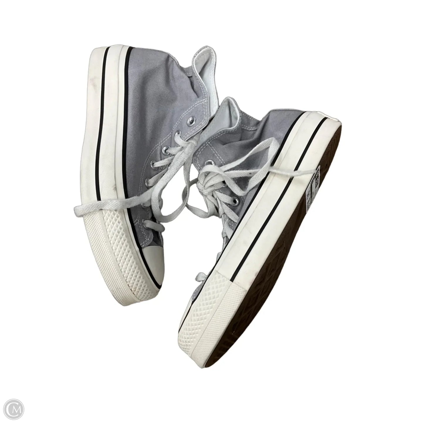 Shoes Sneakers By Converse In Grey & White, Size: 8.5