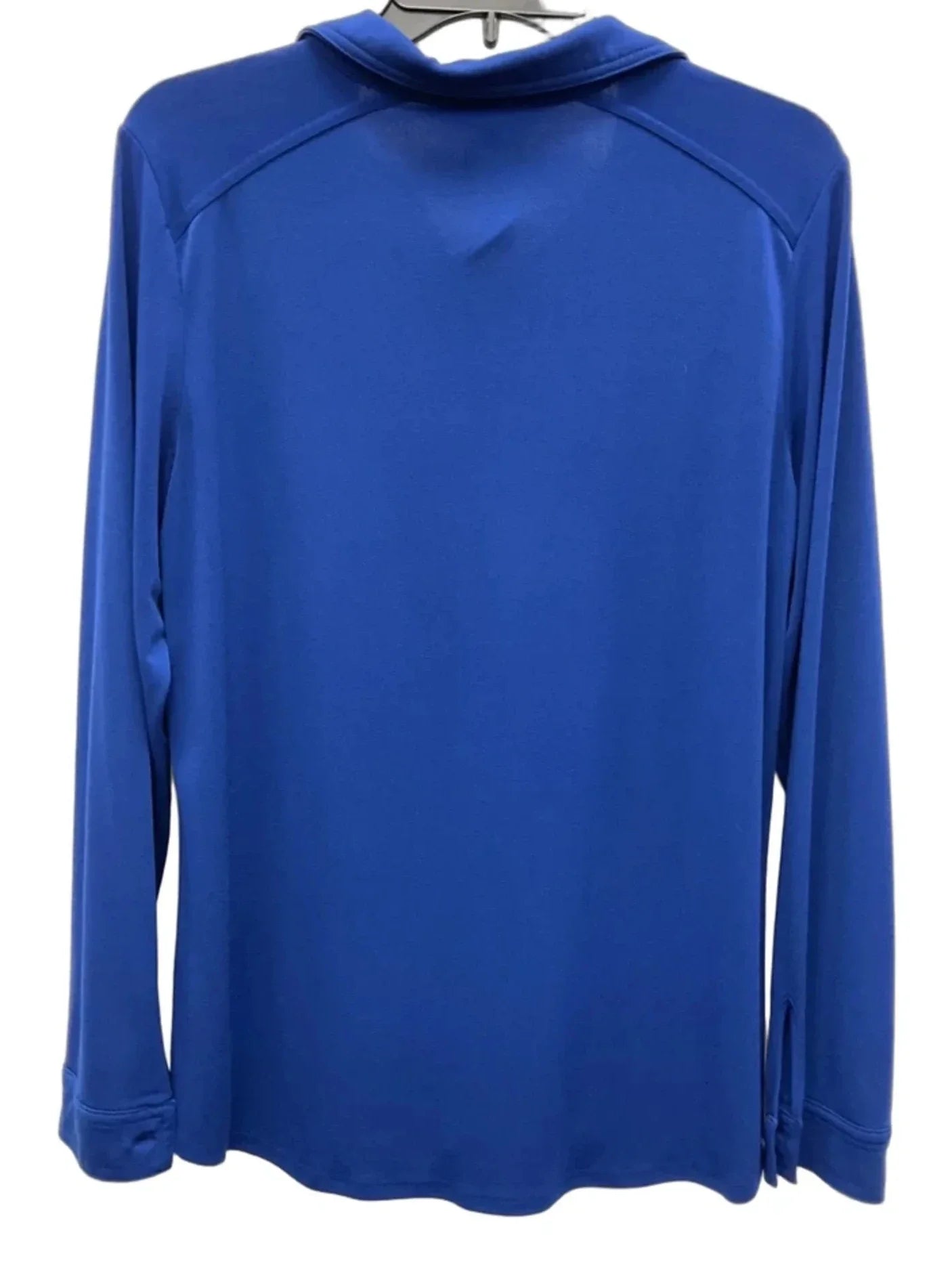 Blouse Long Sleeve By Adrianna Papell In Blue, Size: L