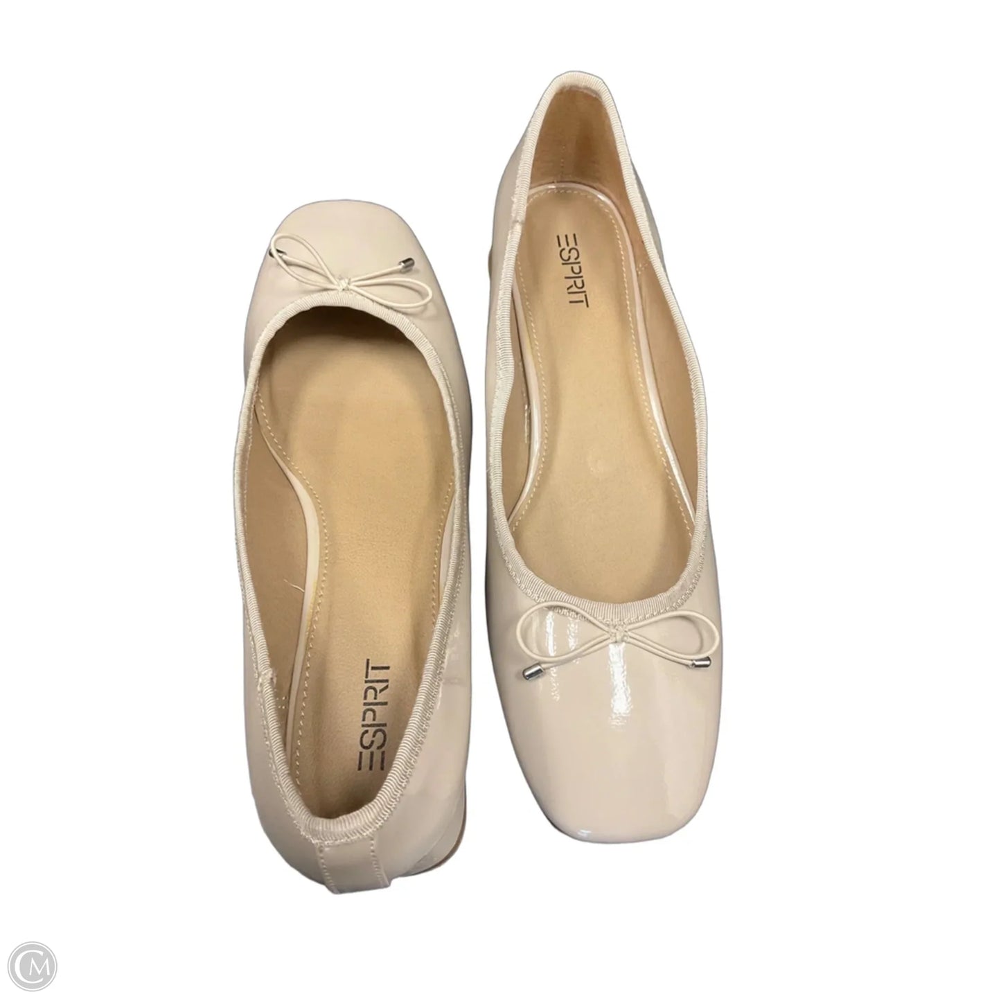 Shoes Heels Wedge By Esprit In Beige, Size: 10