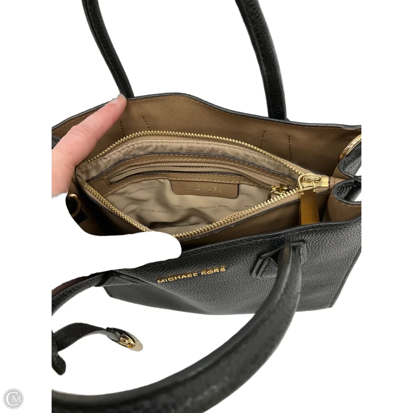 Crossbody Designer By Michael Kors, Size: Medium