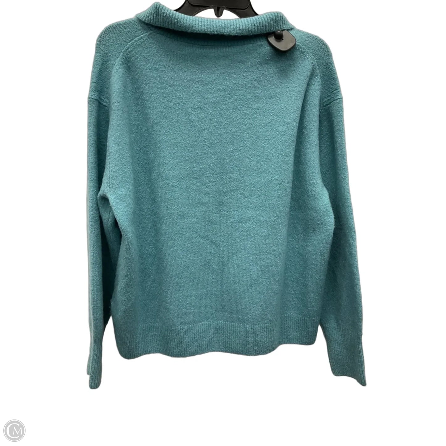Sweatshirt Collar By J. Crew In Blue, Size: M