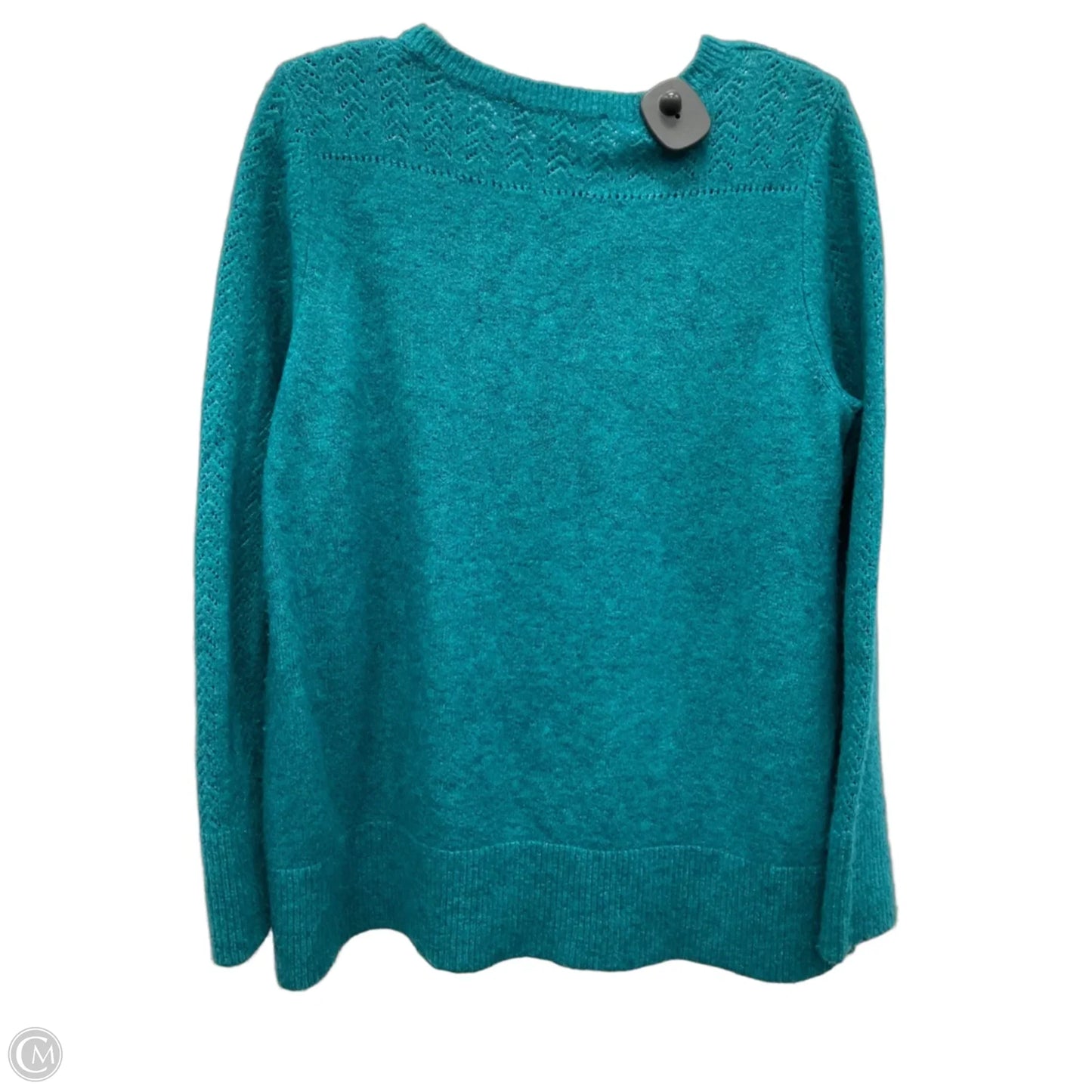 Sweater By Loft In Teal, Size: L