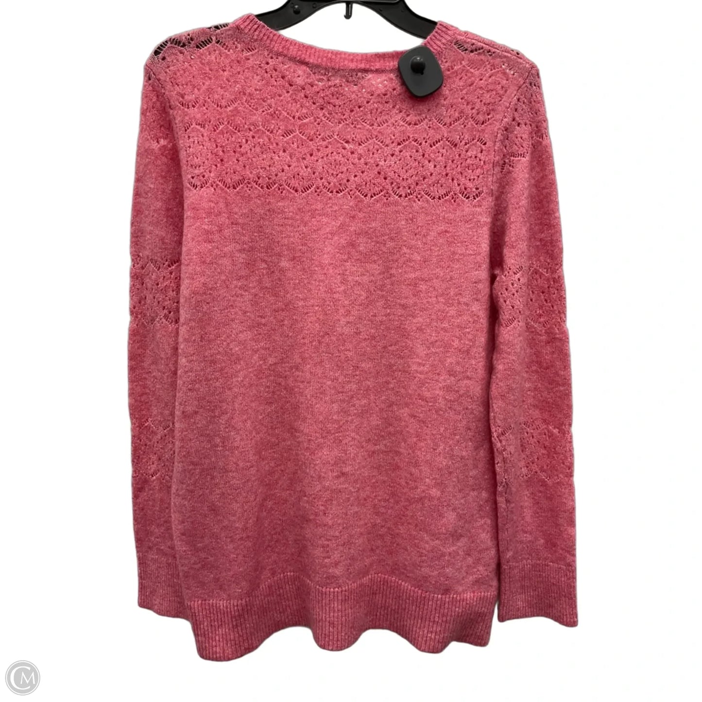 Sweater By Loft In Pink, Size: L