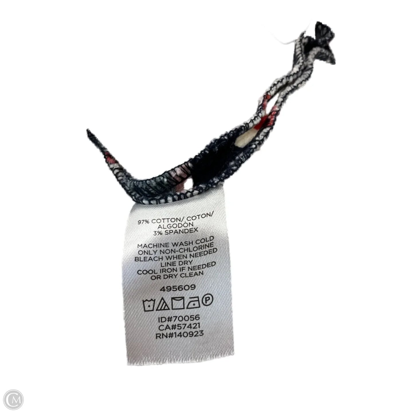 Skirt Midi By Loft In Striped Pattern, Size: 4