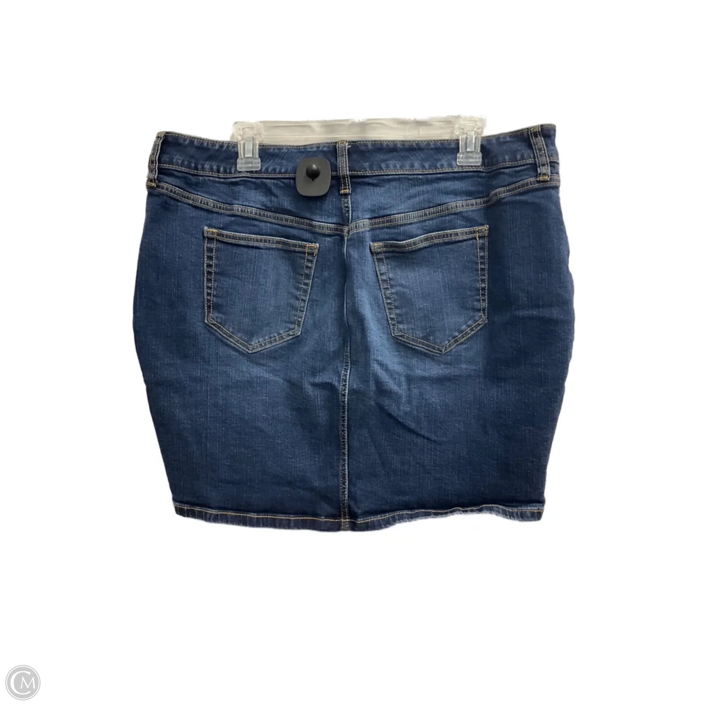 Skirt Mini & Short By Torrid In Blue Denim, Size: 16