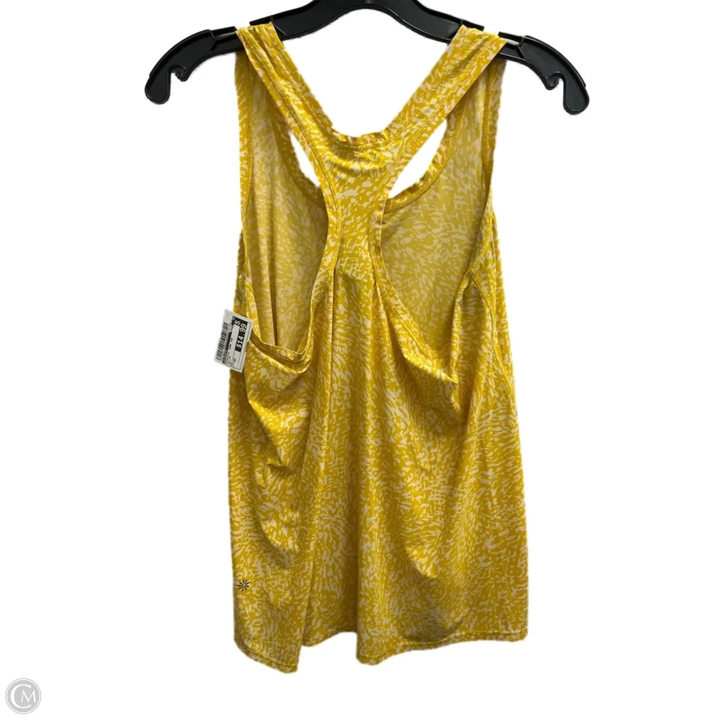 Athletic Tank Top By Athleta In Yellow, Size: Sp