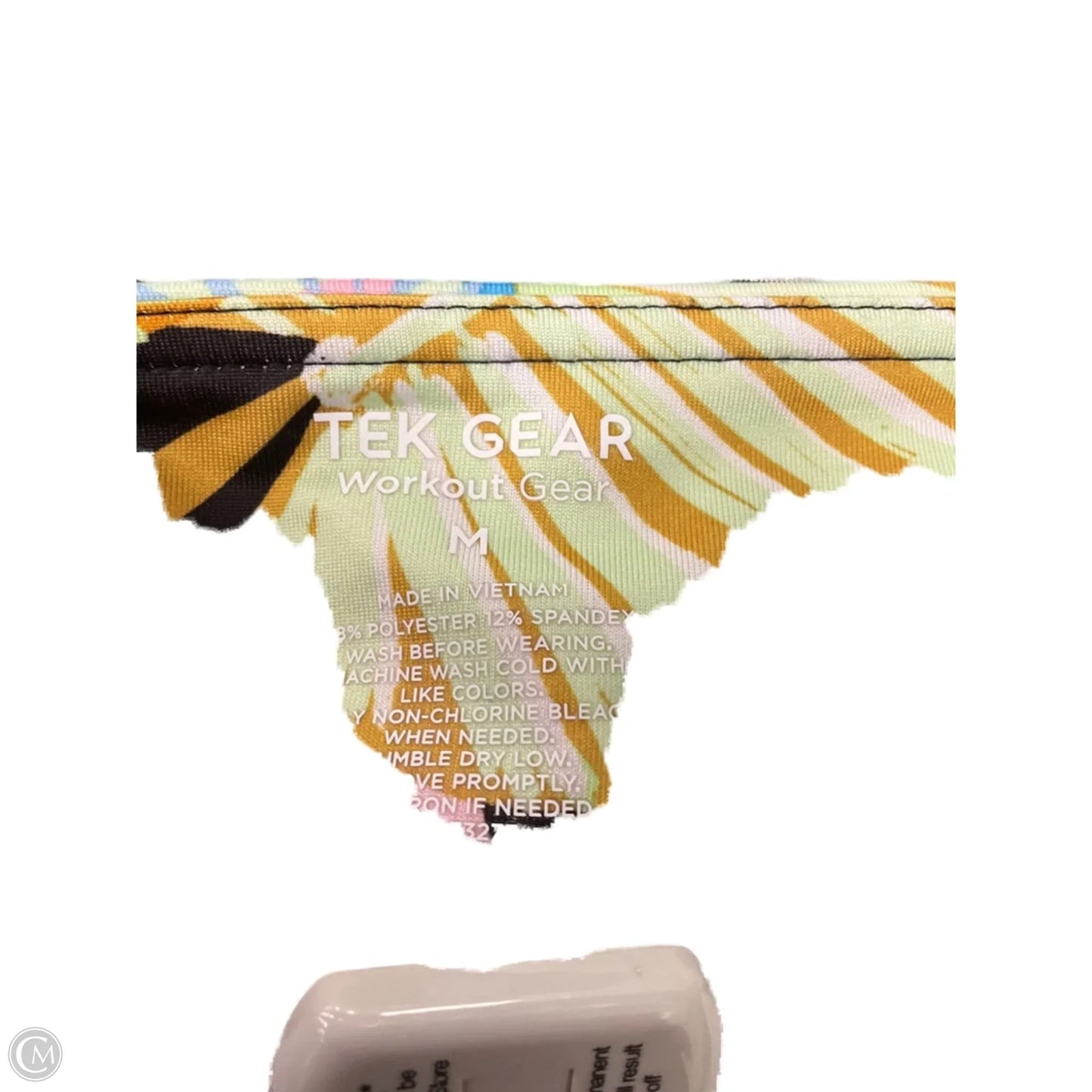 Athletic Capris By Tek Gear In Floral Print, Size: M