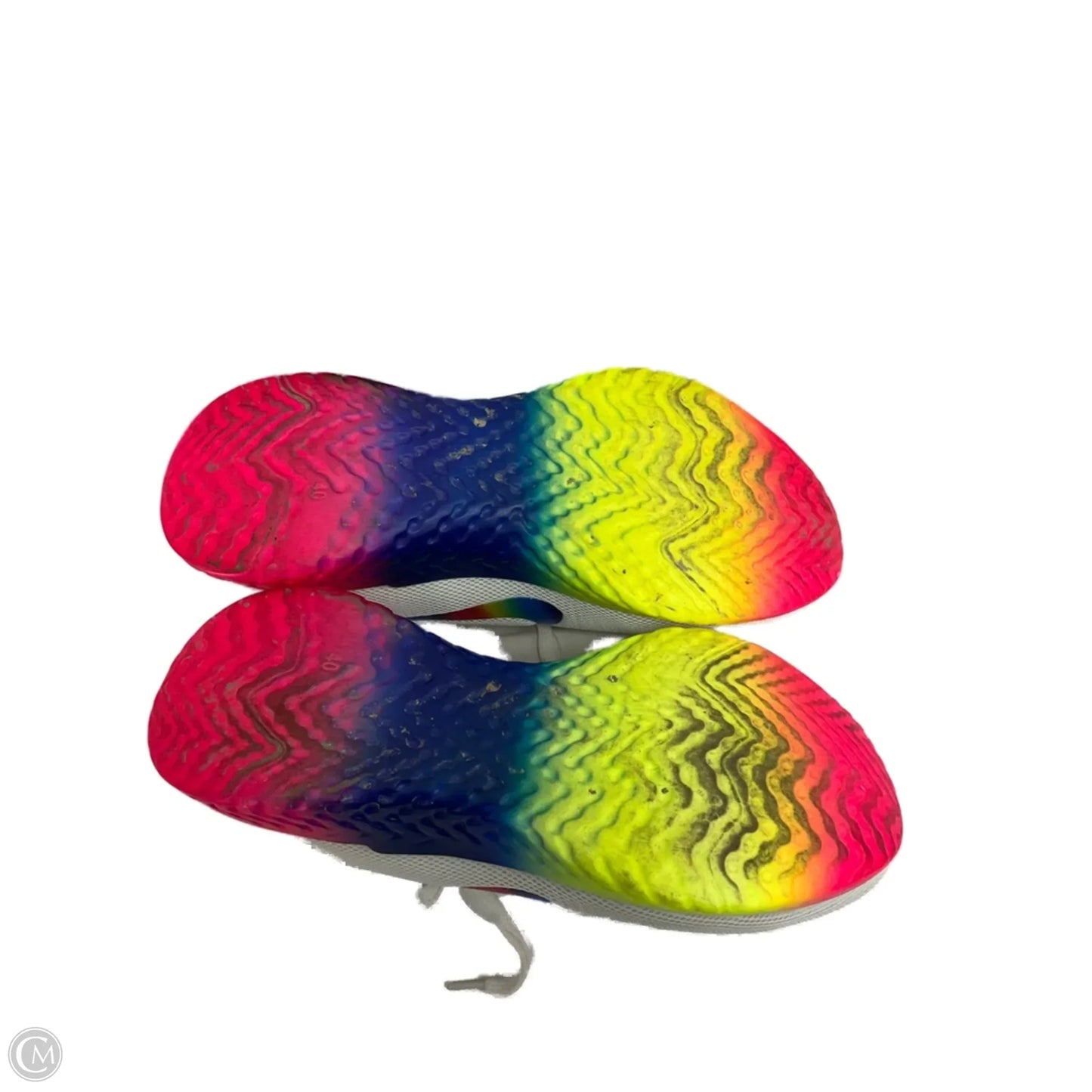 Shoes Athletic By Nike In Rainbow Print, Size: 9