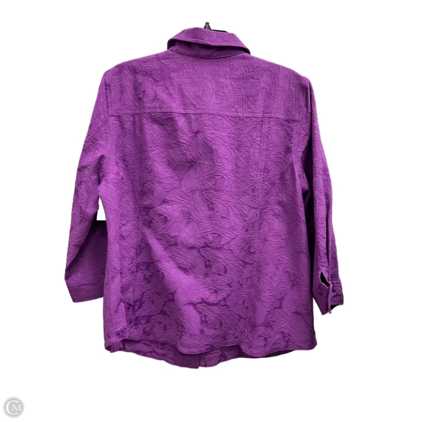 Jacket Other By Additions By Chicos In Purple, Size: Xl