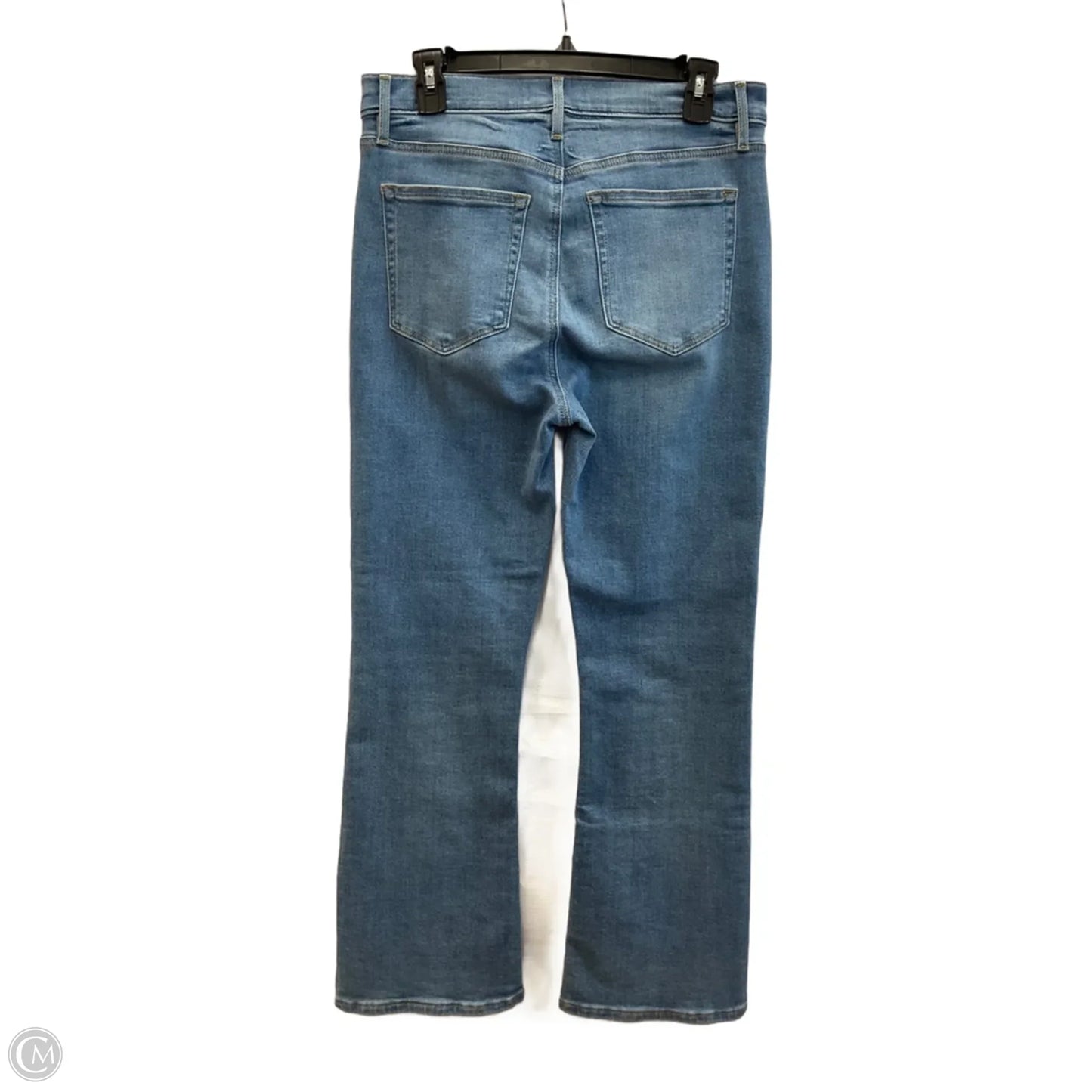 Jeans Cropped By Loft In Blue Denim, Size: 6