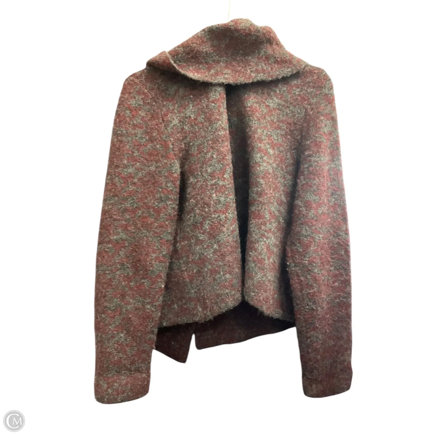 Poncho By Carole Little In Black & Red, Size: Xl