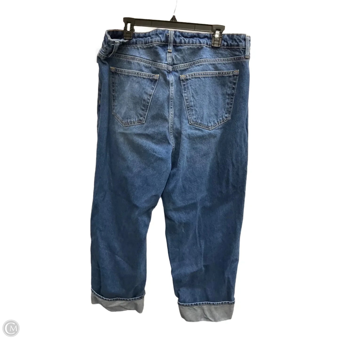 Jeans Wide Leg By Universal Thread In Blue Denim, Size: 16