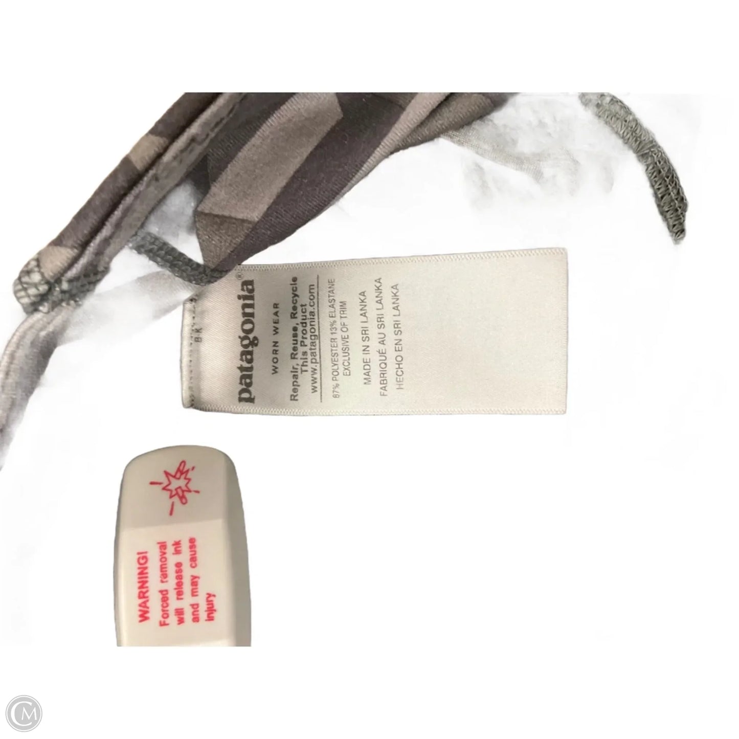 Athletic Leggings By Patagonia In Grey, Size: S