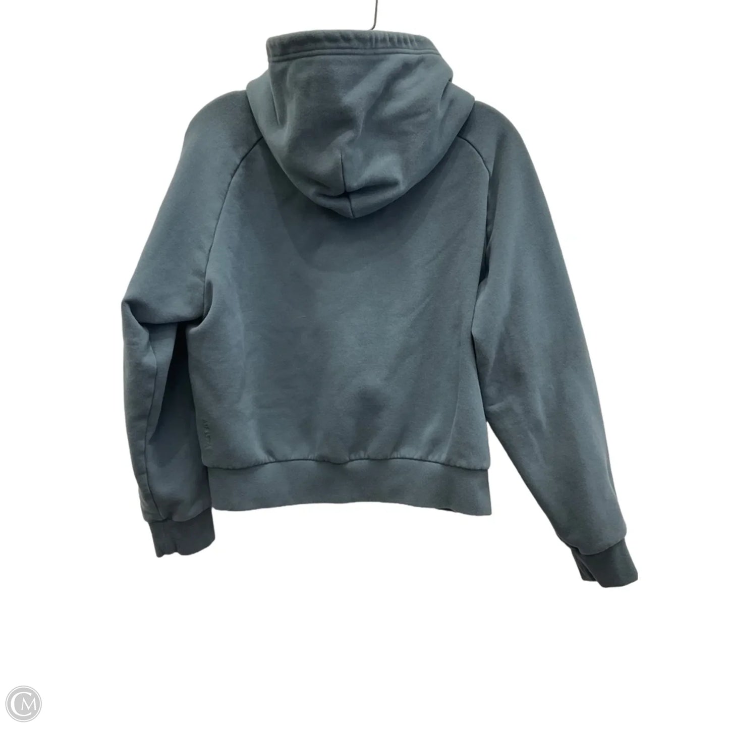 Athletic Top Long Sleeve Hoodie By Athleta In Blue, Size: Sp