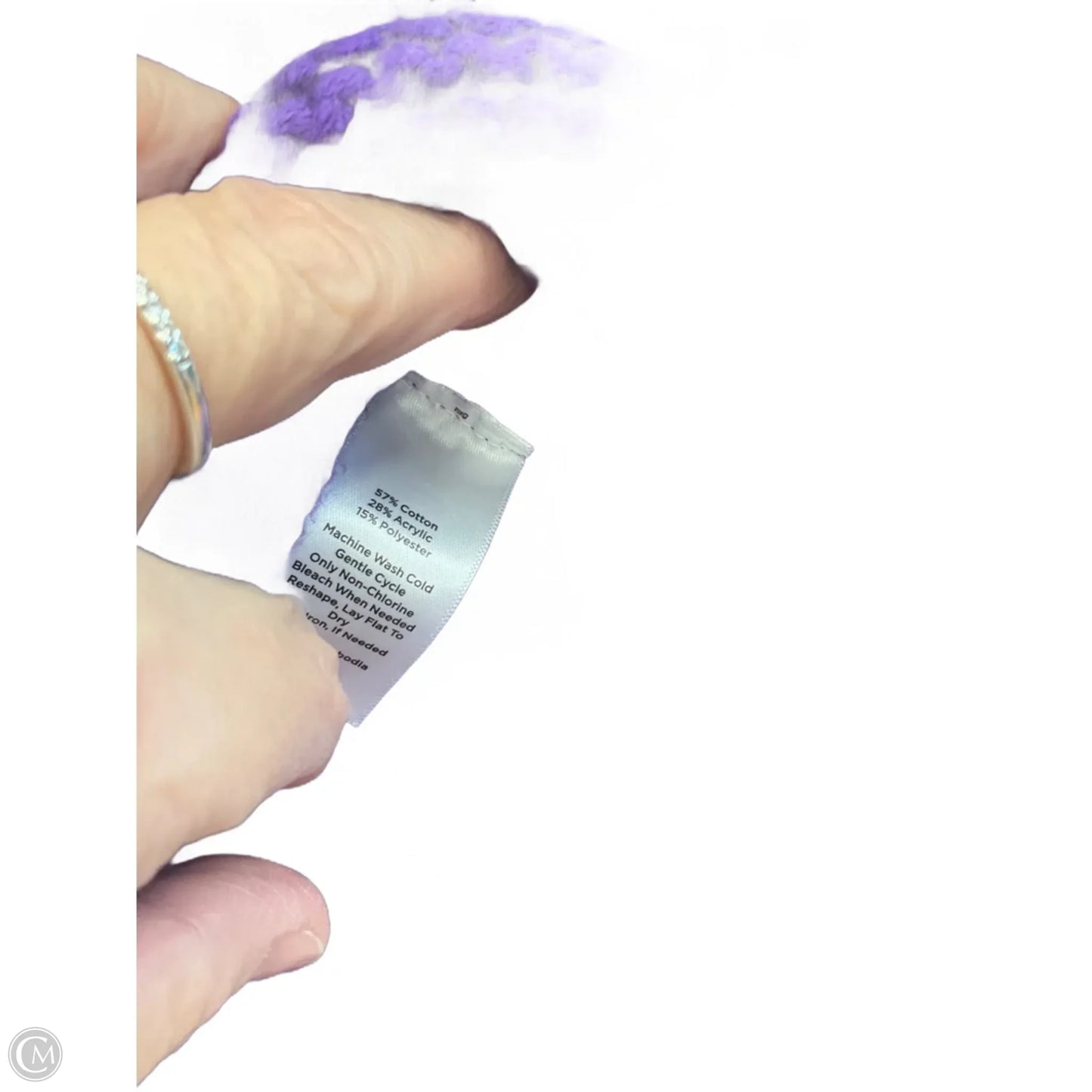 Cardigan By Talbots In Purple, Size: Xl