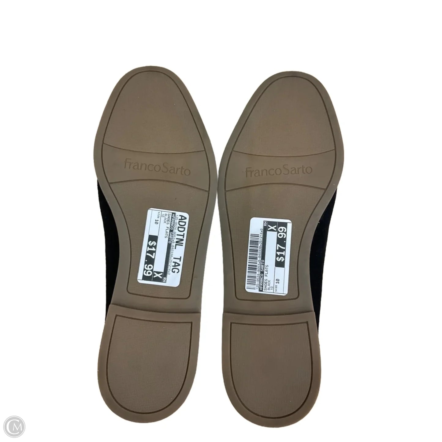 Shoes Flats By Franco Sarto In Black, Size: 10