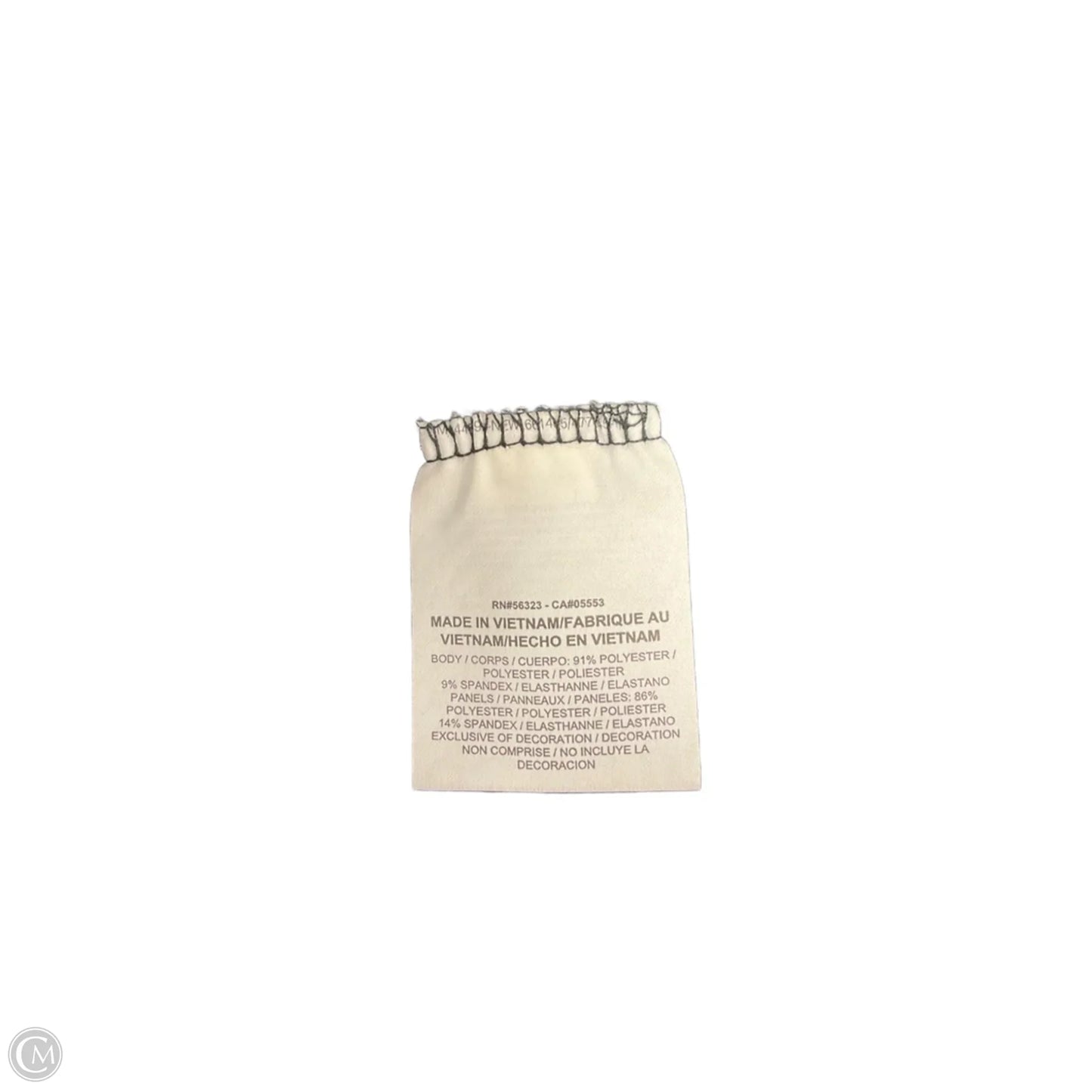 Athletic Tank Top By Nike Apparel In Black, Size: Xs