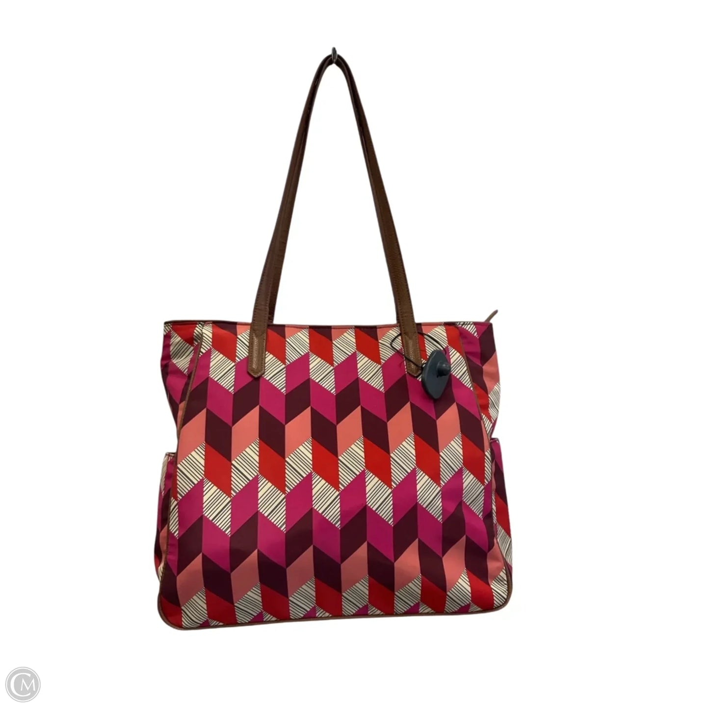 Handbag By Vera Bradley, Size: Large