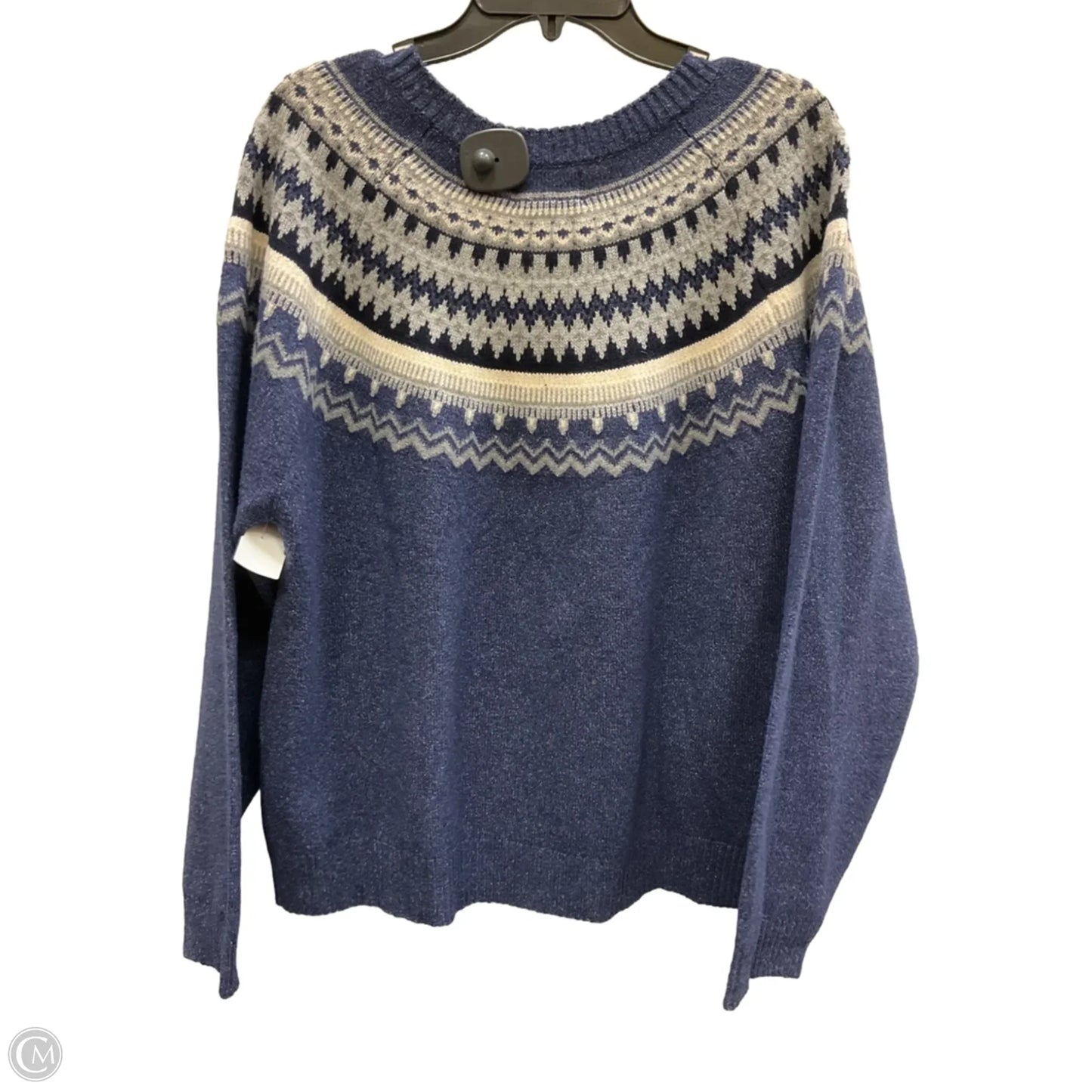 Sweater By Weatherproof In Blue, Size: Xl