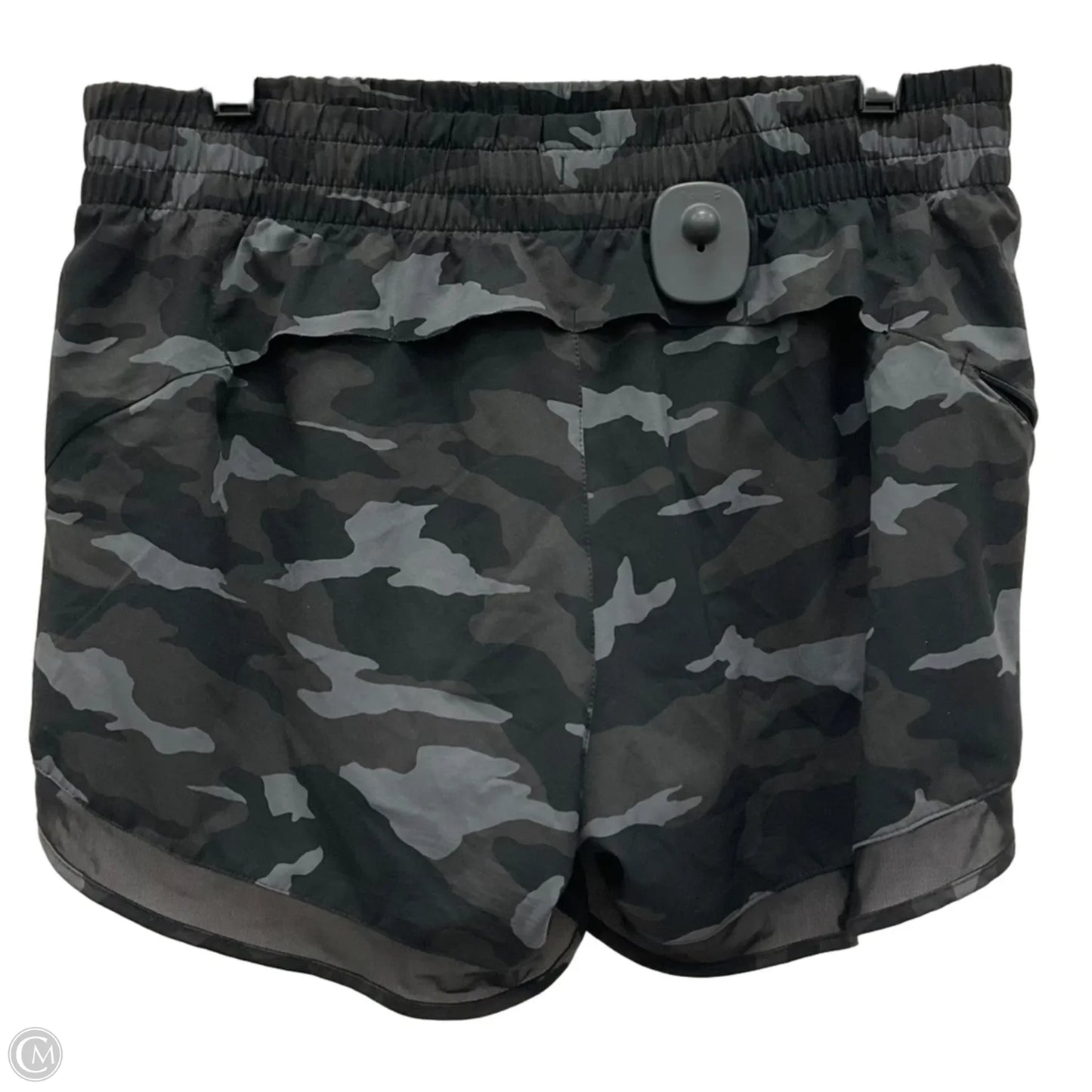 Athletic Shorts By Athleta In Camouflage Print, Size: M