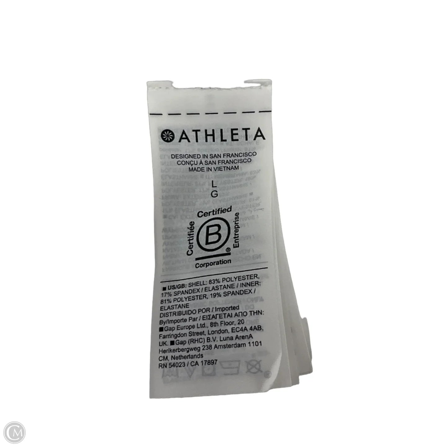 Athletic Skort By Athleta In White, Size: L