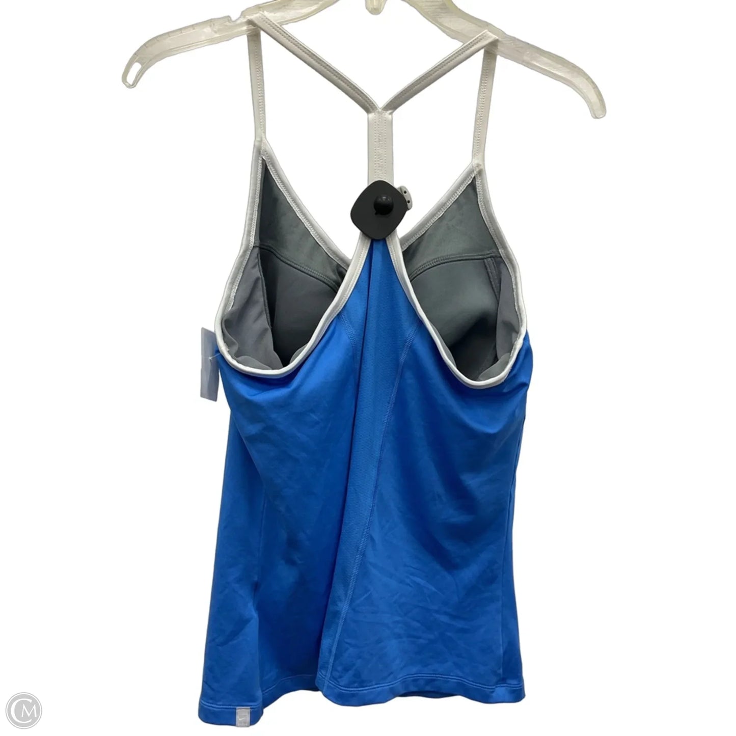Athletic Tank Top By Nike In Blue, Size: L