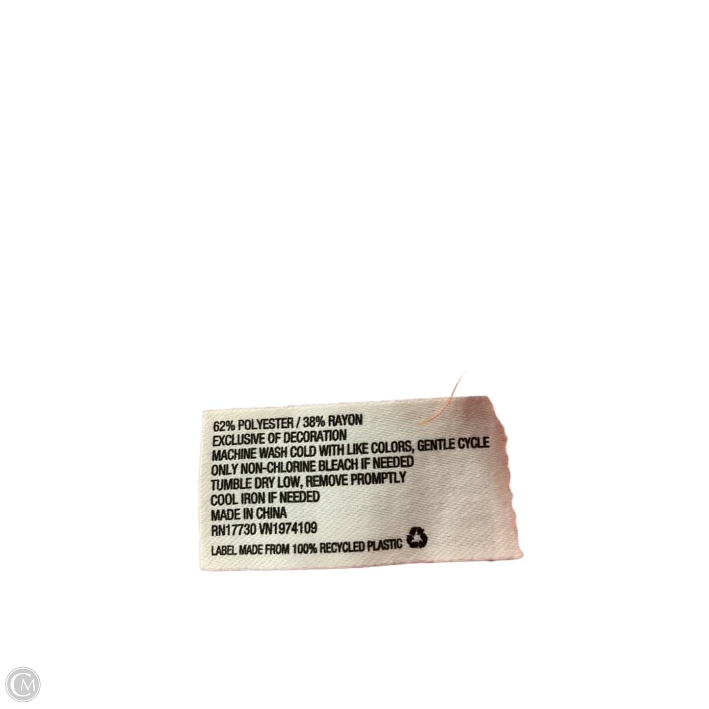 Top 2pc Long Sleeve By Colsie In Pink, Size: M