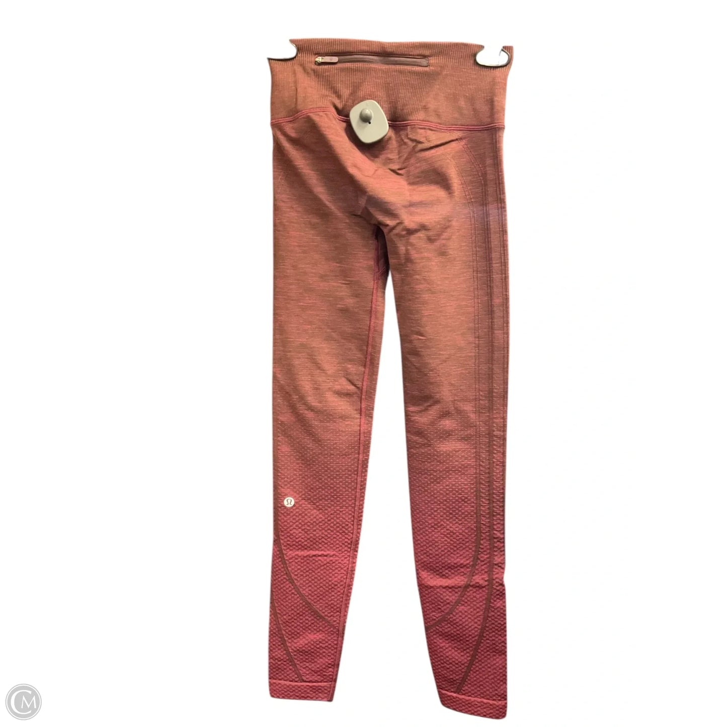 Athletic Leggings By Lululemon In Red, Size: 4