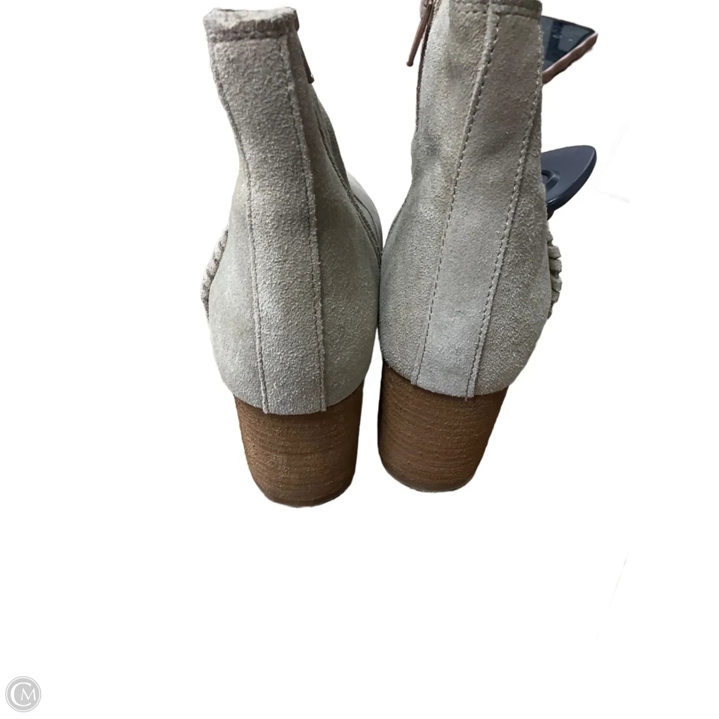 Boots Ankle Heels By Coconuts In Tan, Size: 7.5