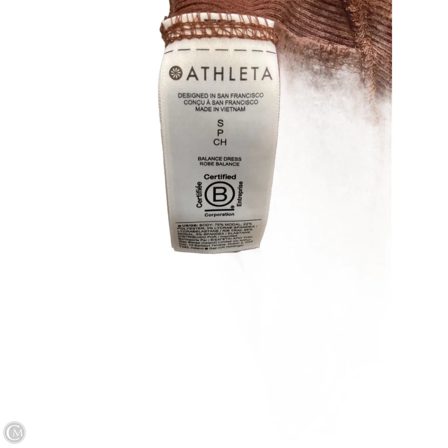 Athletic Dress By Athleta In Brown, Size: S