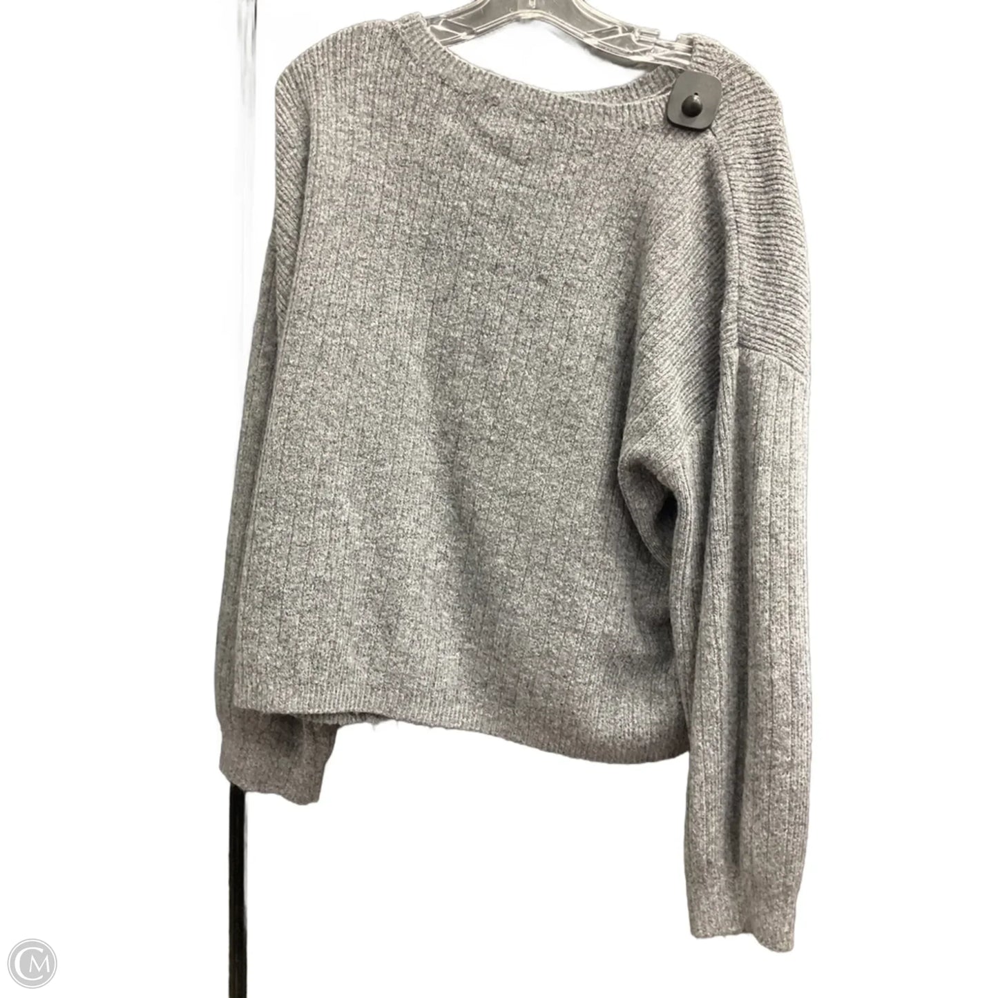 Sweater By Dkny In Grey, Size: Xxl
