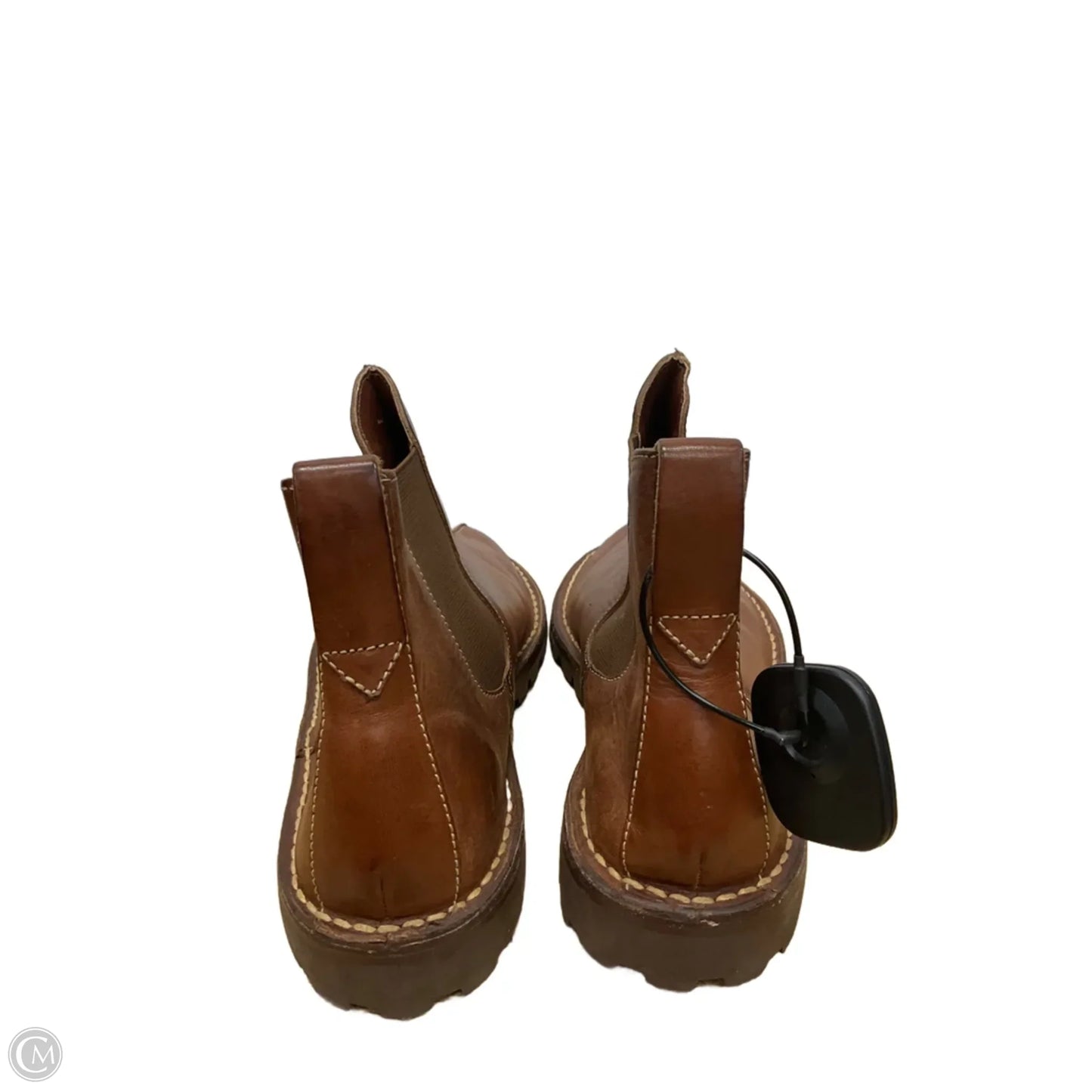 Boots Leather By Cole-haan In Brown, Size: 10