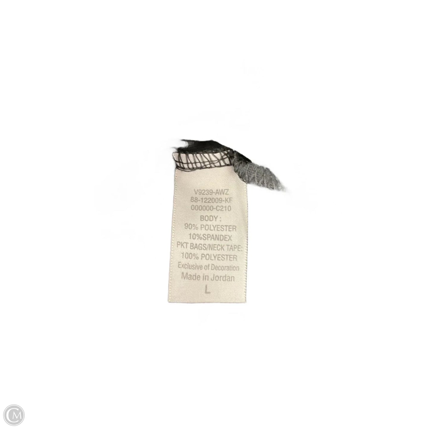 Athletic Jacket By Champion In Black, Size: L