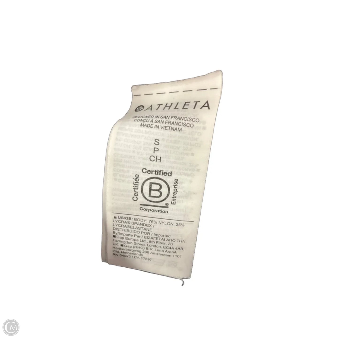 Athletic Leggings By Athleta In Grey, Size: S