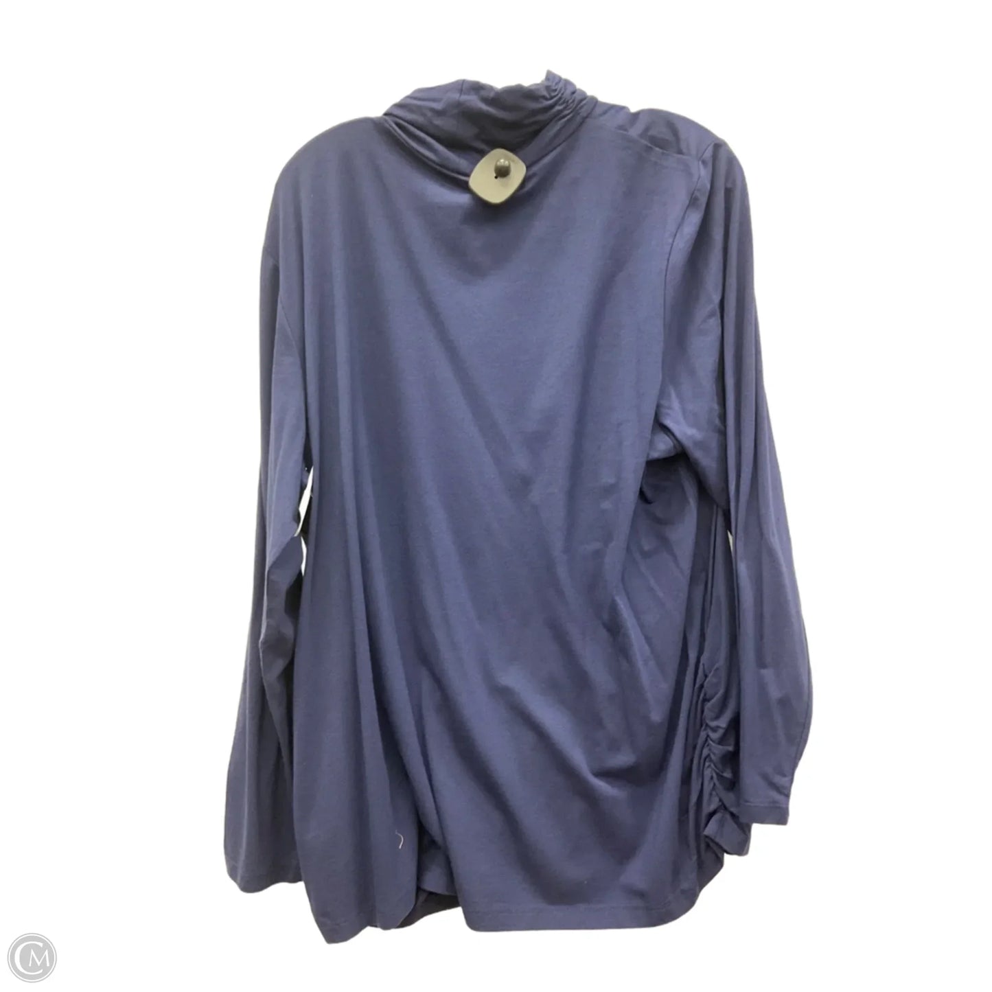 Top Long Sleeve By Coldwater Creek In Blue, Size: 2x