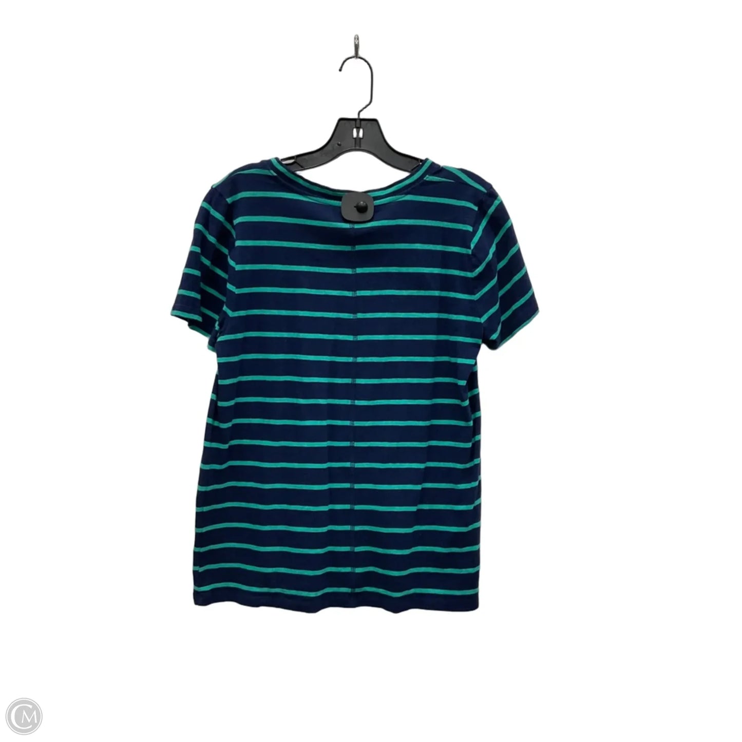 Top Short Sleeve By J. Crew In Striped Pattern, Size: M