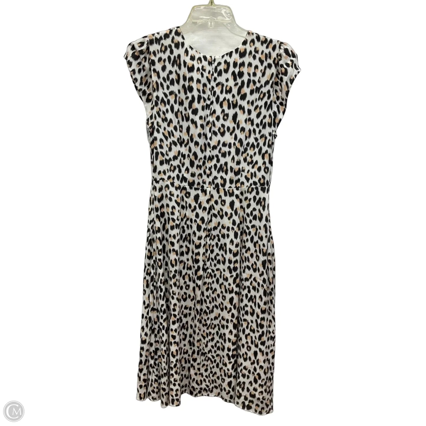 Dress Casual Midi By Loft In Animal Print, Size: S